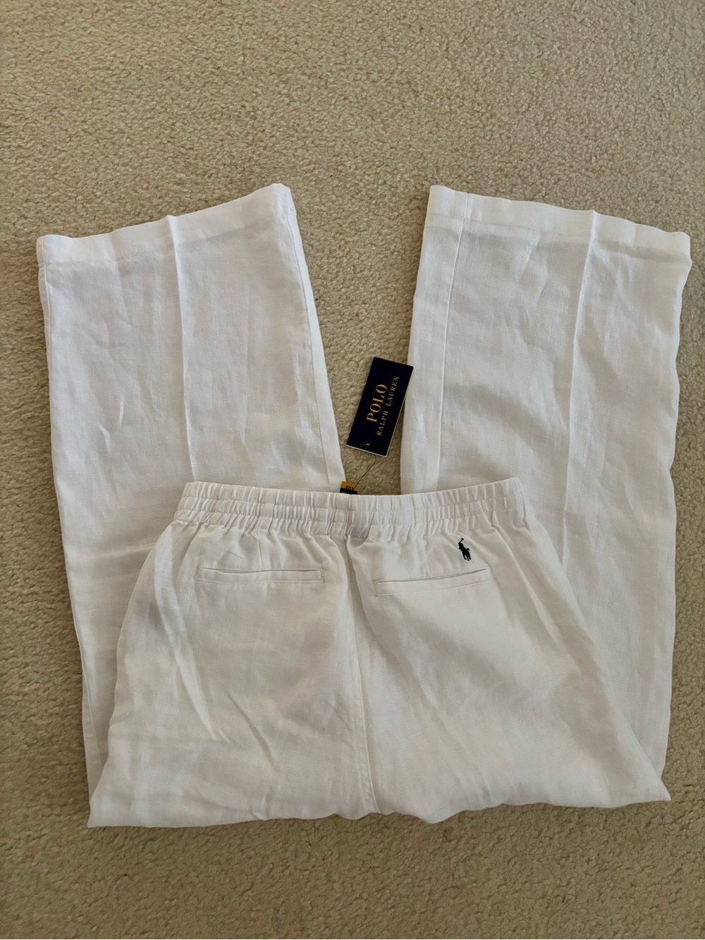 NWT Polo Ralph Lauren Girl’s Linen Pant Size 16